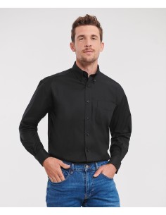 R-R-932M-0--Mens L/S Easy Care Oxford Shirt 2